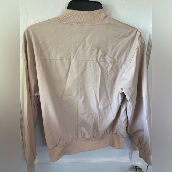 Who What Wear Bomber Jacket- Light Pink- Size Small - Picture 2 of 2